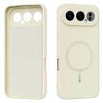ABEEL Magnetic Case For Honor 500 5G  /  500 Pro 5G Skin Touch Liquid Silicone Phone Back Cover