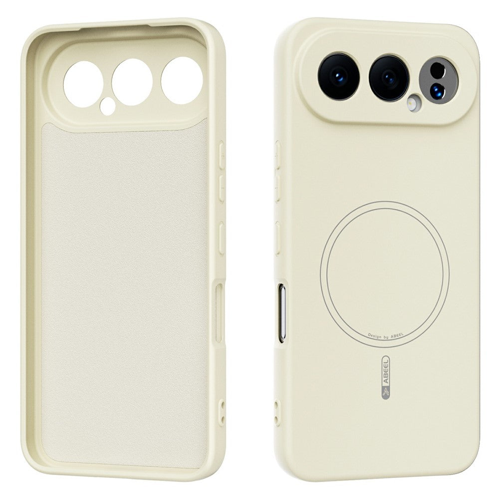 ABEEL Magnetic Case For Honor 500 5G  /  500 Pro 5G Skin Touch Liquid Silicone Phone Back Cover