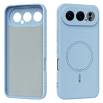 ABEEL Magnetic Case For Honor 500 5G  /  500 Pro 5G Skin Touch Liquid Silicone Phone Back Cover
