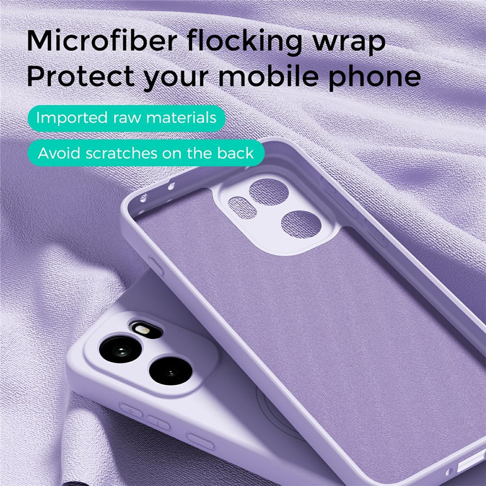 ABEEL-magnetcover til OnePlus 15R 5G / Ace 6 5G / Ace 6T 5G, med blød, flydende silikonefølelse, mobilcover til bagsiden