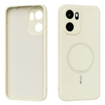 ABEEL-magnetcover til OnePlus 15R 5G / Ace 6 5G / Ace 6T 5G, med blød, flydende silikonefølelse, mobilcover til bagsiden