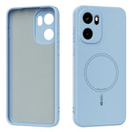 ABEEL-magnetcover til OnePlus 15R 5G / Ace 6 5G / Ace 6T 5G, med blød, flydende silikonefølelse, mobilcover til bagsiden