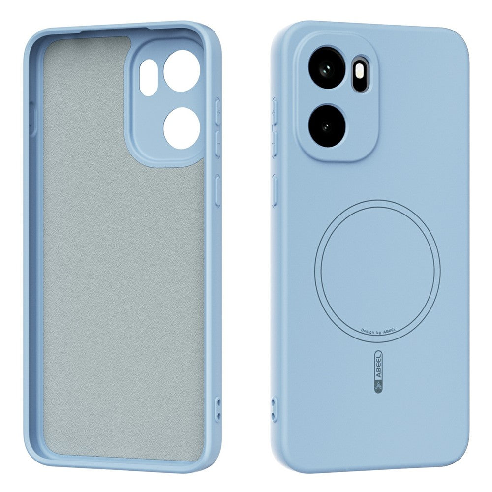 ABEEL-magnetcover til OnePlus 15R 5G / Ace 6 5G / Ace 6T 5G, med blød, flydende silikonefølelse, mobilcover til bagsiden