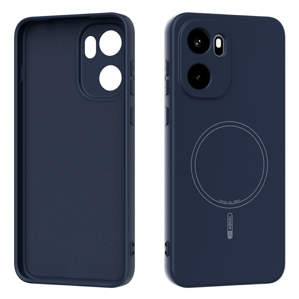 ABEEL-magnetcover til OnePlus 15R 5G / Ace 6 5G / Ace 6T 5G, med blød, flydende silikonefølelse, mobilcover til bagsiden