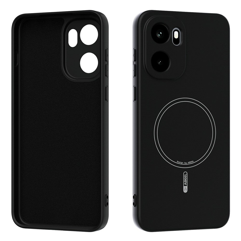 ABEEL Magnetisk cover til OnePlus 15R 5G / Ace 6 5G / Ace 6T 5G Skin Touch flydende silikone telefonbagcover