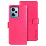 IDEWEI For Xiaomi Redmi Note 12 Pro 5G  / Note 12 Pro Speed 5G / Poco X5 Pro 5G Phone Case Crazy Horse Texture PU Leather Flip Stand Wallet Scratch-resistant Phone Cover