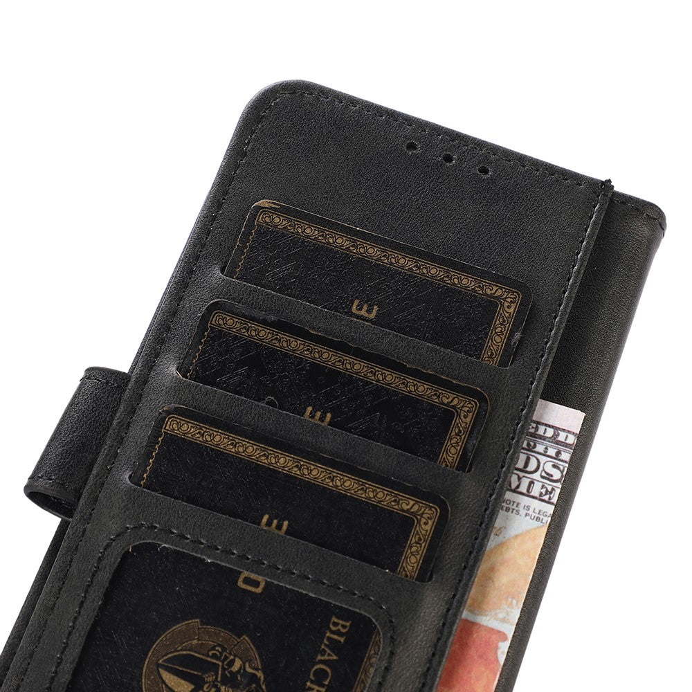 For Xiaomi Redmi Note 15 Pro 4G (Global) Case Cowhide Texture Leather Wallet Phone Cover with Stand
