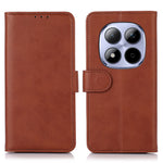 For Xiaomi Redmi Note 15 Pro 4G (Global) Case Cowhide Texture Leather Wallet Phone Cover with Stand