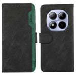 ABEEL For Xiaomi Redmi Note 15 Pro 4G (Global) Case Color Splicing Leather Flip Phone Cover RFID Blocking