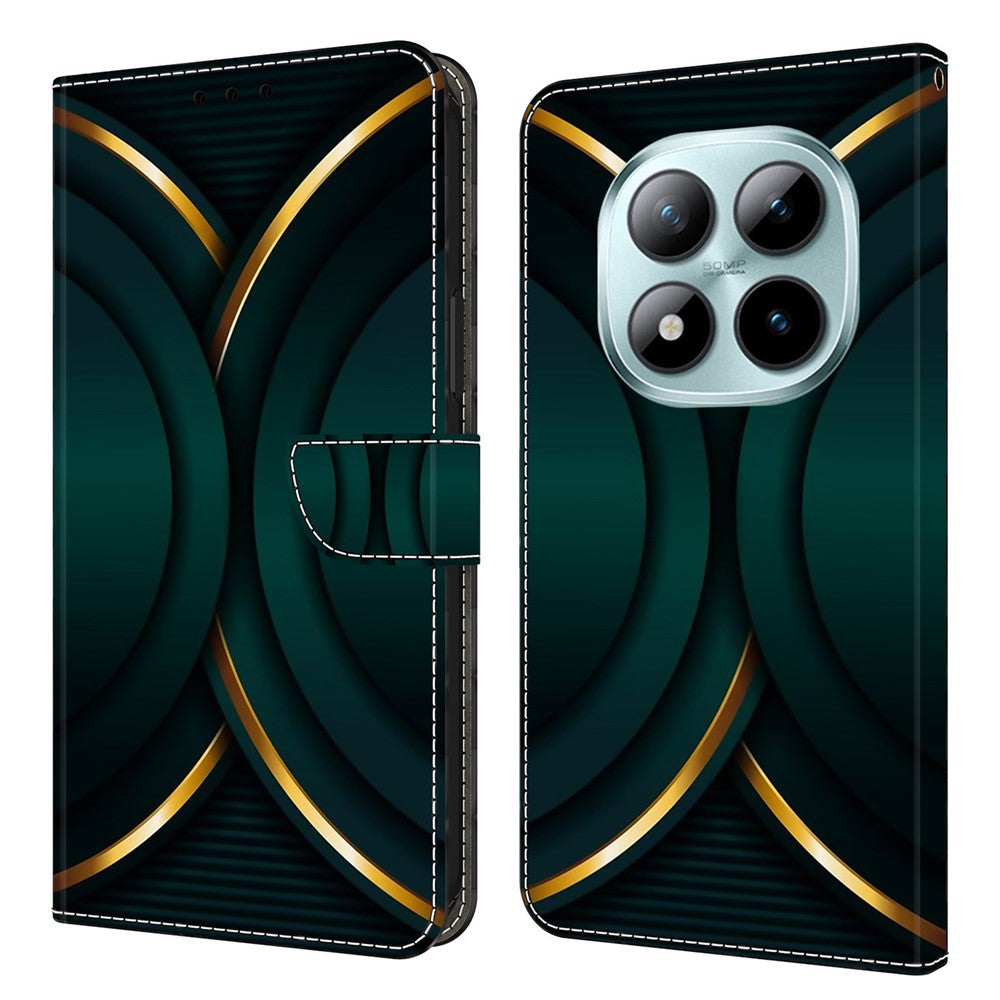 Wallet Case For Xiaomi Poco M8 5G / Redmi Note 15 5G (Global) / 15 4G (Global) 3D Pattern PU Leather Phone Cover with Stand