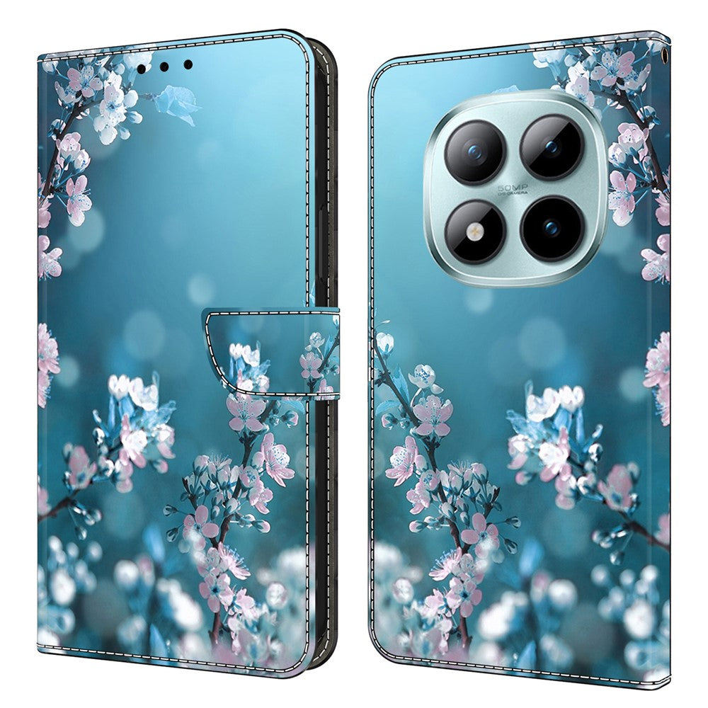 Wallet Case For Xiaomi Poco M8 5G / Redmi Note 15 5G (Global) / 15 4G (Global) 3D Pattern PU Leather Phone Cover with Stand