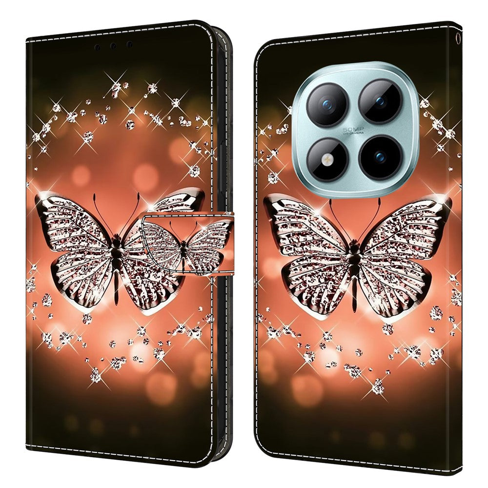 Wallet Case For Xiaomi Poco M8 5G / Redmi Note 15 5G (Global) / 15 4G (Global) 3D Pattern PU Leather Phone Cover with Stand