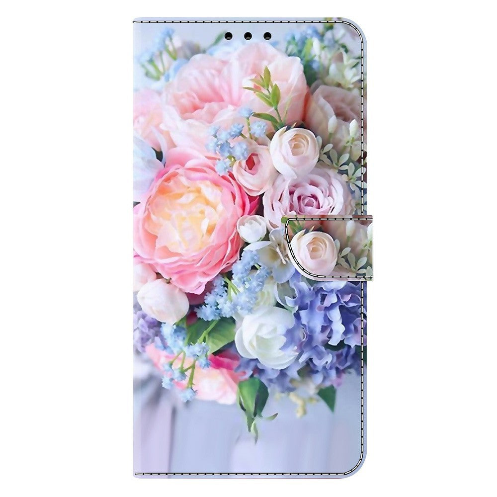 Wallet Case For Xiaomi Poco M8 5G / Redmi Note 15 5G (Global) / 15 4G (Global) Magnetic Clasp 3D Pattern Leather Phone Cover