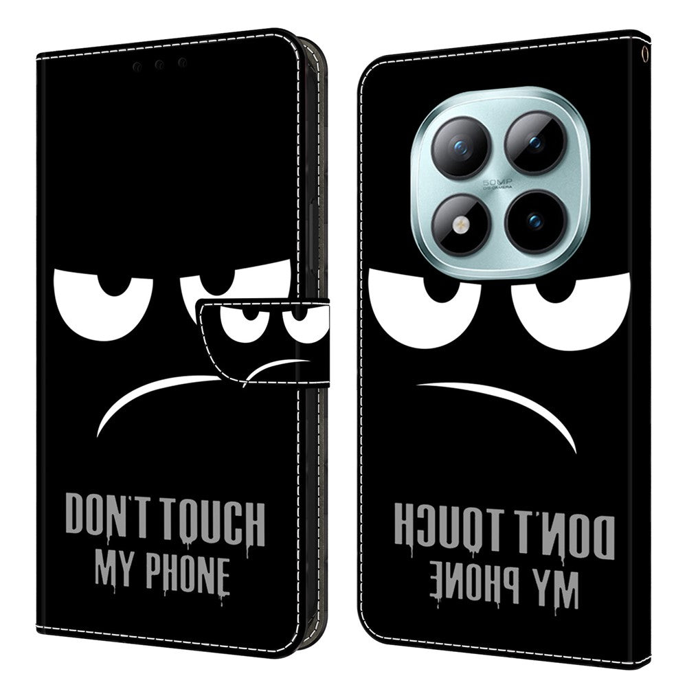 Wallet Case For Xiaomi Poco M8 5G / Redmi Note 15 5G (Global) / 15 4G (Global) Magnetic Clasp 3D Pattern Leather Phone Cover
