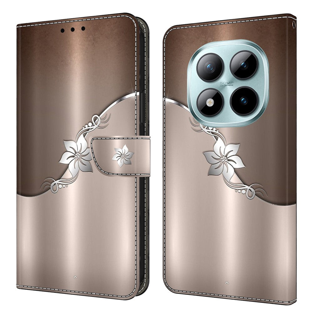 Wallet Case For Xiaomi Poco M8 5G / Redmi Note 15 5G (Global) / 15 4G (Global) Magnetic Clasp 3D Pattern Leather Phone Cover