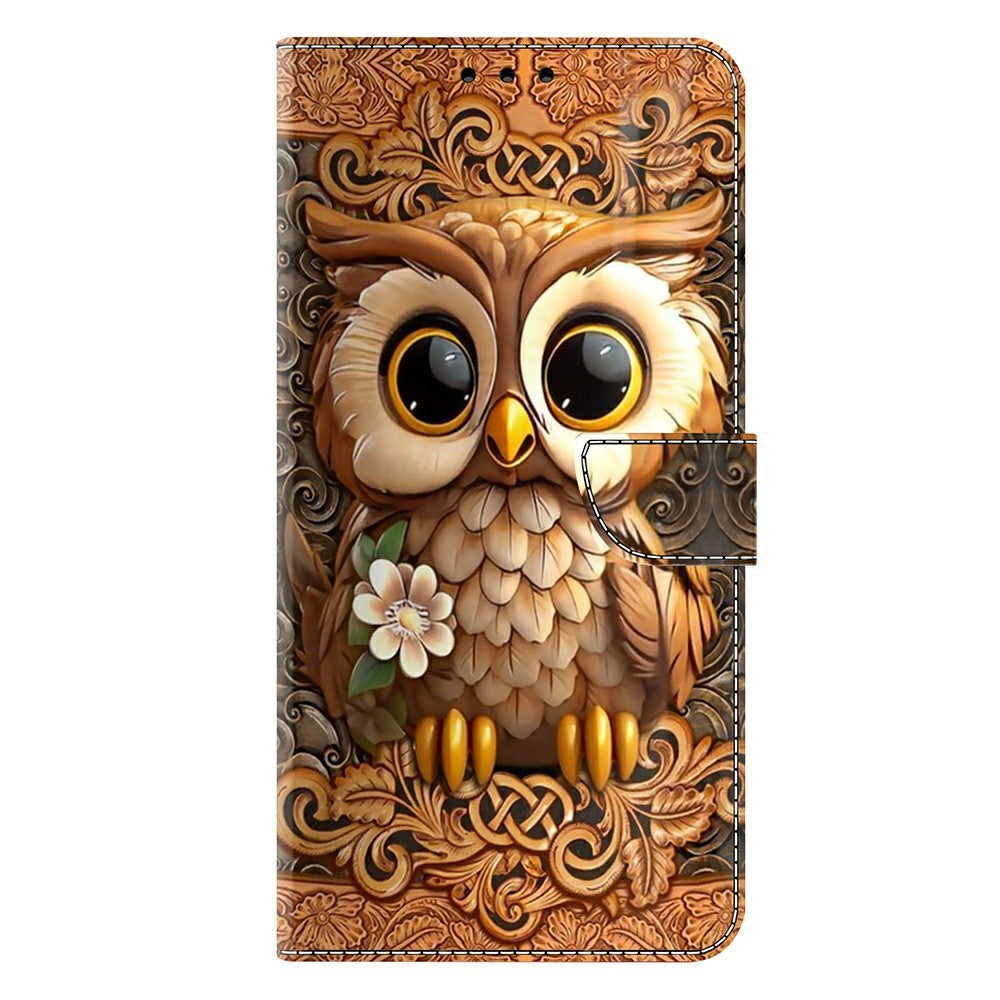 Phone Case For Xiaomi Poco M8 5G / Redmi Note 15 5G (Global) / 15 4G (Global) Pattern Printed TPU + PU Leather Flip Cover with Card Slot