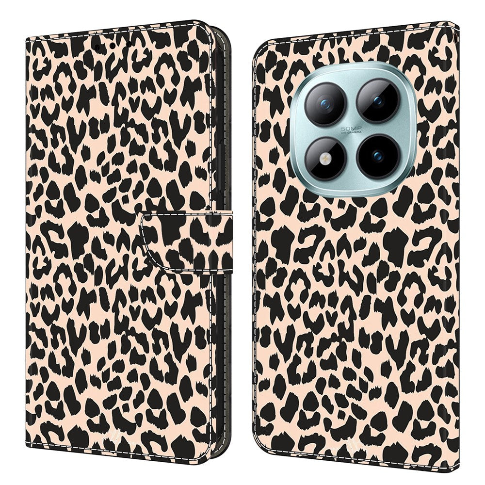 Phone Case For Xiaomi Poco M8 5G / Redmi Note 15 5G (Global) / 15 4G (Global) Pattern Printed TPU + PU Leather Flip Cover with Card Slot