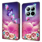 Phone Case For Xiaomi Poco M8 5G / Redmi Note 15 5G (Global) / 15 4G (Global) Pattern Printed TPU + PU Leather Flip Cover with Card Slot
