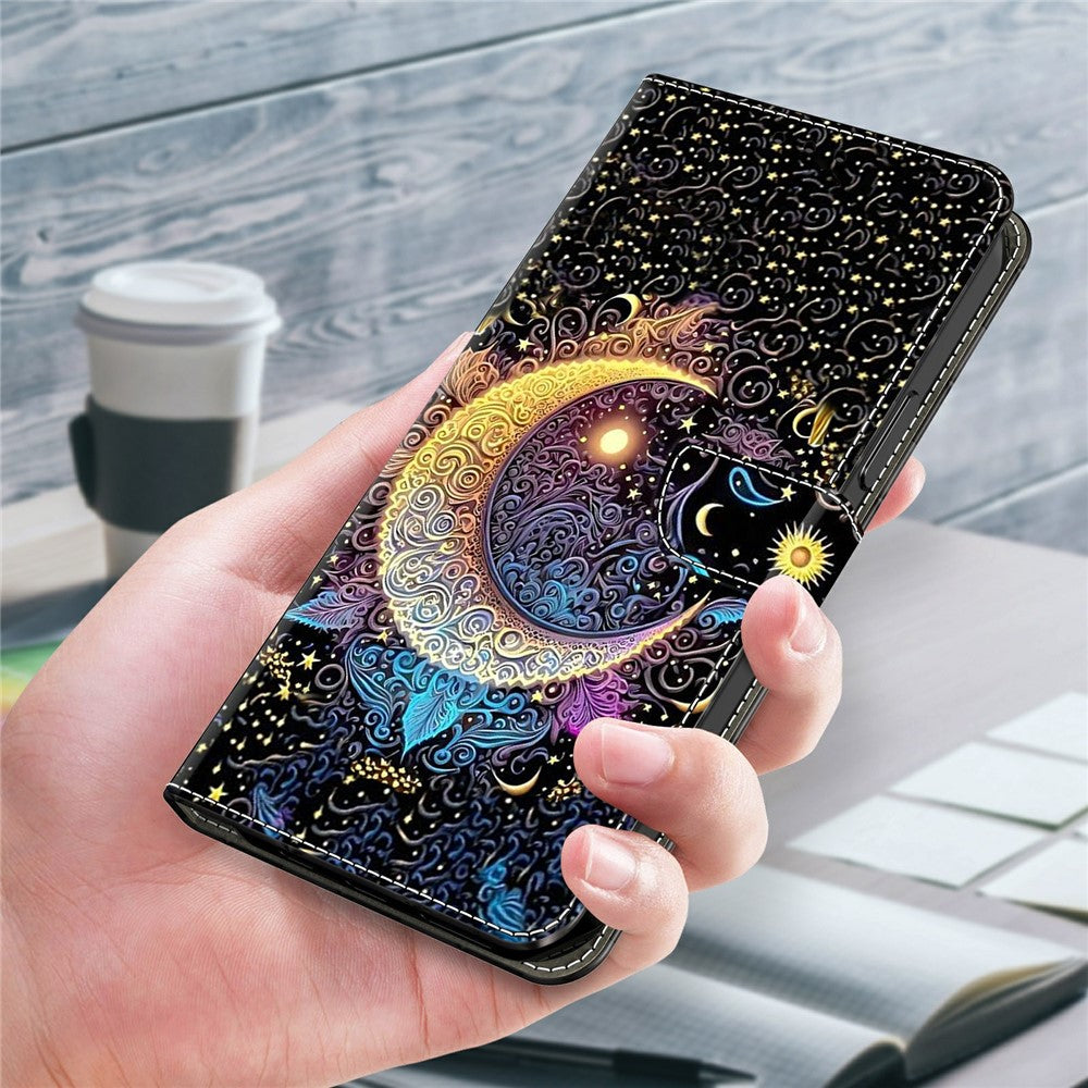 Wallet Case For Xiaomi Poco M8 5G / Redmi Note 15 5G (Global) / 15 4G (Global) Stand Pattern Printing PU Leather Flip Phone Cover