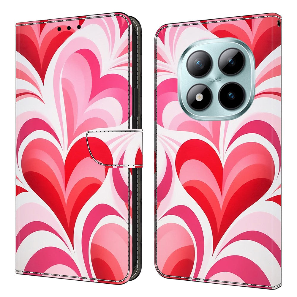 Wallet Case For Xiaomi Poco M8 5G / Redmi Note 15 5G (Global) / 15 4G (Global) Stand Pattern Printing PU Leather Flip Phone Cover