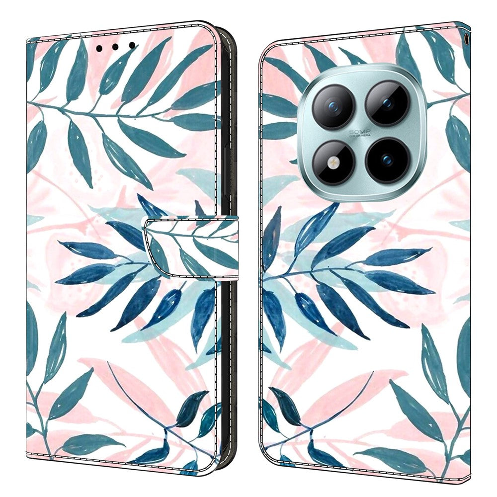 Wallet Case For Xiaomi Poco M8 5G / Redmi Note 15 5G (Global) / 15 4G (Global) Stand Pattern Printing PU Leather Flip Phone Cover