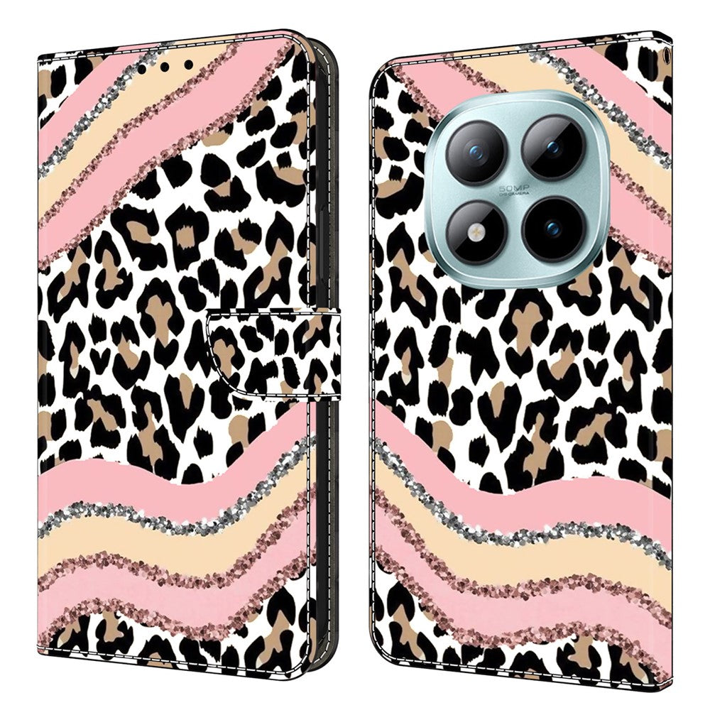 Wallet Case For Xiaomi Poco M8 5G / Redmi Note 15 5G (Global) / 15 4G (Global) Stand Pattern Printing PU Leather Flip Phone Cover