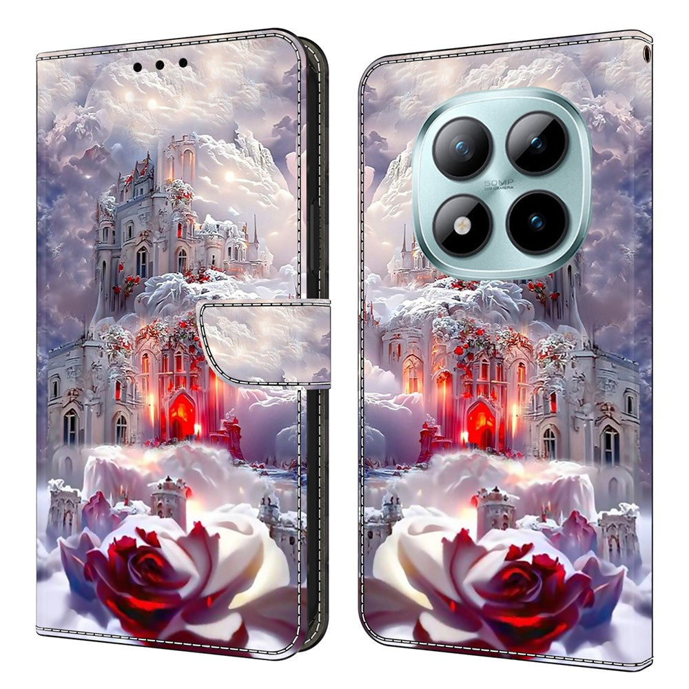 Wallet Case For Xiaomi Poco M8 5G / Redmi Note 15 5G (Global) / 15 4G (Global) Stand Pattern Printing PU Leather Flip Phone Cover