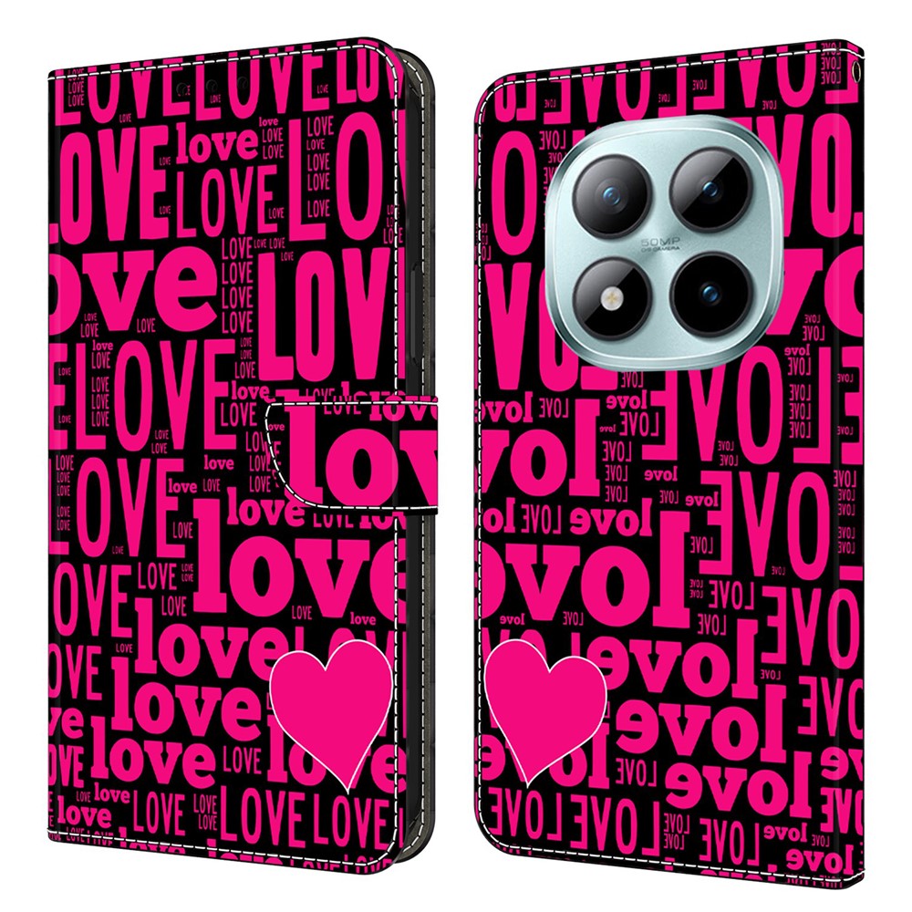Wallet Case For Xiaomi Poco M8 5G / Redmi Note 15 5G (Global) / 15 4G (Global) Pattern Printing PU Leather Flip Stand Phone Cover