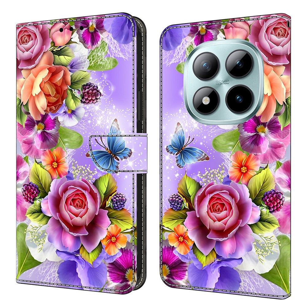 Wallet Case For Xiaomi Poco M8 5G / Redmi Note 15 5G (Global) / 15 4G (Global) Pattern Printing PU Leather Flip Stand Phone Cover