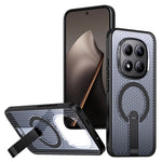 Xiaomi Redmi Note 15 Pro 5G (Global) Magnetiskt Skal Stöd Grid Texture TPU PC mobil Baksida