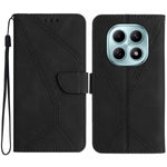 For Xiaomi Poco M8 5G / Redmi Note 15 5G (Global) / 15 4G (Global) Case Skin Touch Lines Imprinted PU Leather Flip Phone Cover