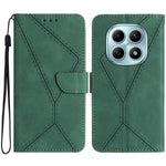 For Xiaomi Poco M8 5G / Redmi Note 15 5G (Global) / 15 4G (Global) Case Skin Touch Lines Imprinted PU Leather Flip Phone Cover