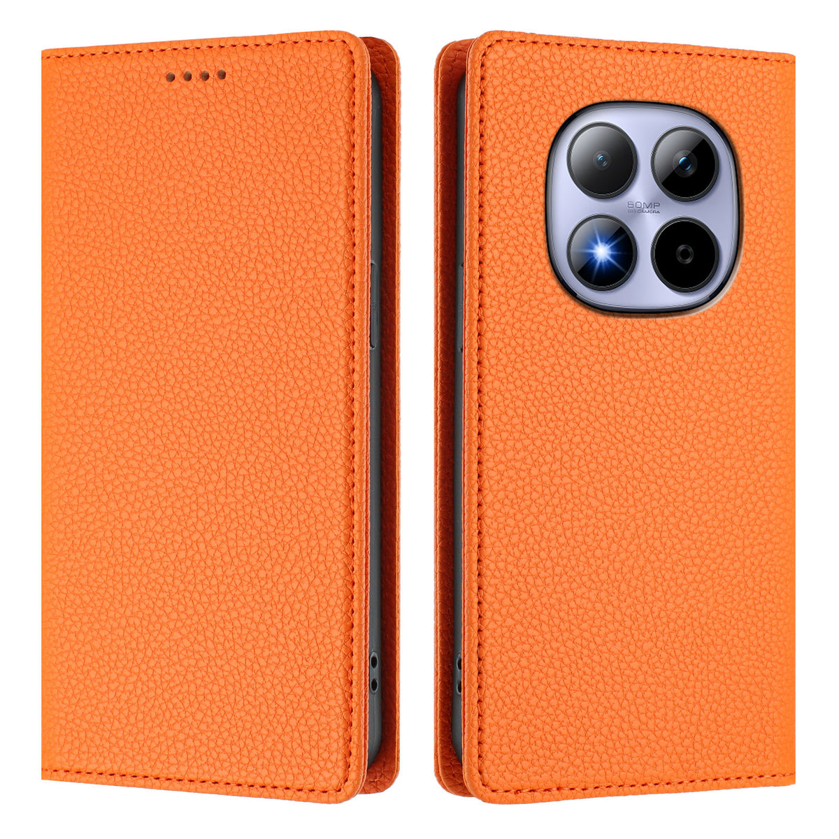 For Xiaomi Redmi Note 15 Pro 4G (Global) Wallet Case RFID Blocking Litchi Texture Leather Mobile Cover