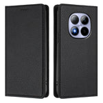 For Xiaomi Redmi Note 15 Pro 4G (Global) Wallet Case RFID Blocking Litchi Texture Leather Mobile Cover
