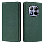 For Xiaomi Redmi Note 15 Pro 4G (Global) Wallet Case RFID Blocking Litchi Texture Leather Mobile Cover