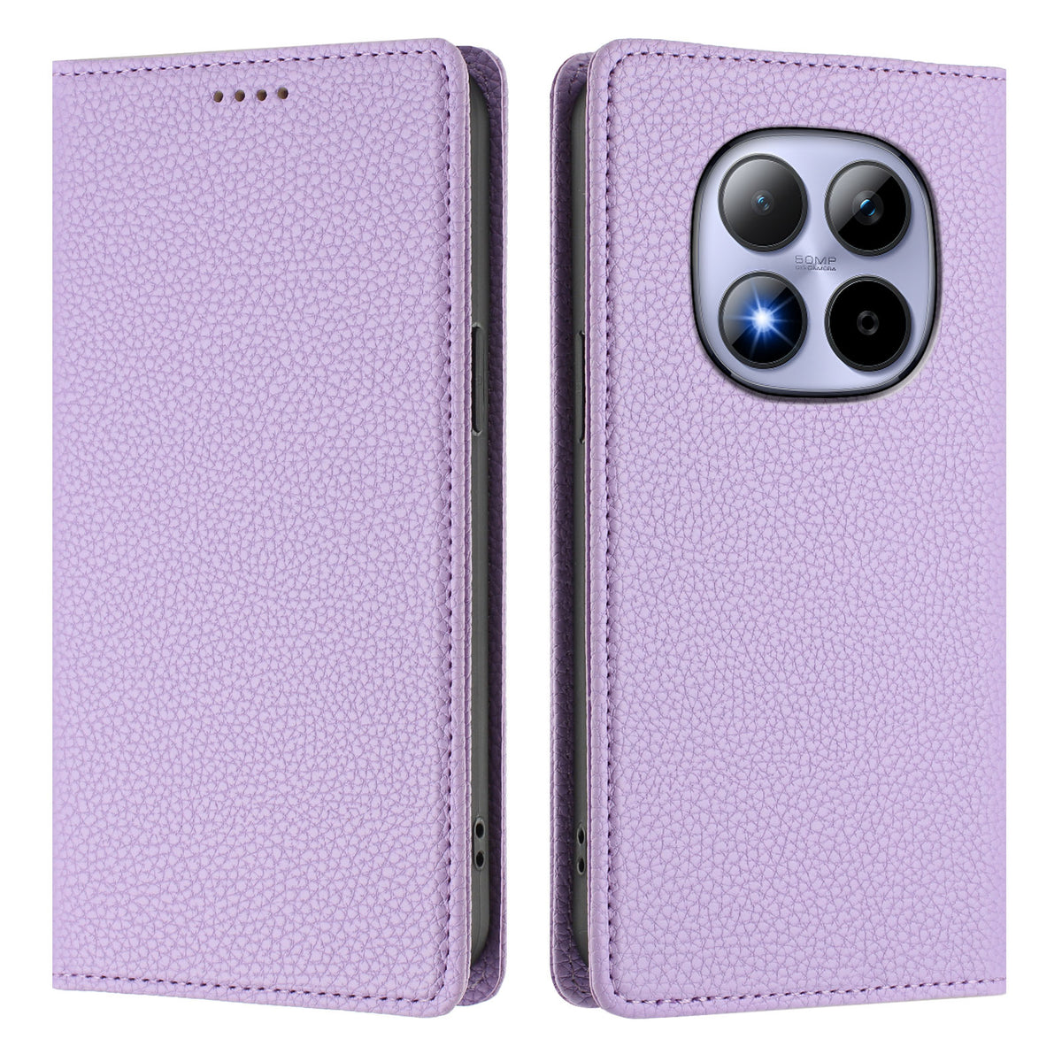 For Xiaomi Redmi Note 15 Pro 4G (Global) Wallet Case RFID Blocking Litchi Texture Leather Mobile Cover