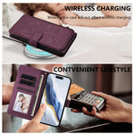 For Xiaomi Redmi Note 15 Pro 4G (Global) Leather Case Butterfly Floral Imprint Zipper Wallet Stand Cover with Wrist Strap