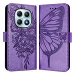 For Xiaomi Poco M8 5G / Redmi Note 15 5G (Global) / 15 4G (Global) Wallet Case with Wrist Strap Butterfly Imprint Leather Phone Cover