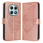 For Xiaomi Poco M8 5G / Redmi Note 15 5G (Global) / 15 4G (Global) Wallet Case with Wrist Strap Butterfly Imprint Leather Phone Cover
