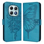 For Xiaomi Poco M8 5G / Redmi Note 15 5G (Global) / 15 4G (Global) Wallet Case with Wrist Strap Butterfly Imprint Leather Phone Cover