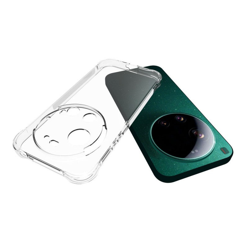 WANLONFENG Xiaomi 17 Ultra 5G-cover, WL-seriens 2,0 mm TPU-mobilcover med hærdet glasfilm
