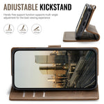 AUTSPACE A05 For iPhone 16 Pro Max Case Wallet Stand Detachable Leather Magnetic Phone Cover