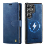 AUTSPACE A05 For Samsung Galaxy S25 Ultra Case Wallet Stand Detachable Leather Magnetic Phone Cover