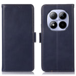 For Xiaomi Redmi Note 15 Pro 4G (Global) Case RFID Blocking Genuine Cow Leather Wallet Phone Cover