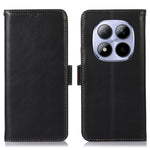 For Xiaomi Redmi Note 15 Pro 4G (Global) Case RFID Blocking Genuine Cow Leather Wallet Phone Cover