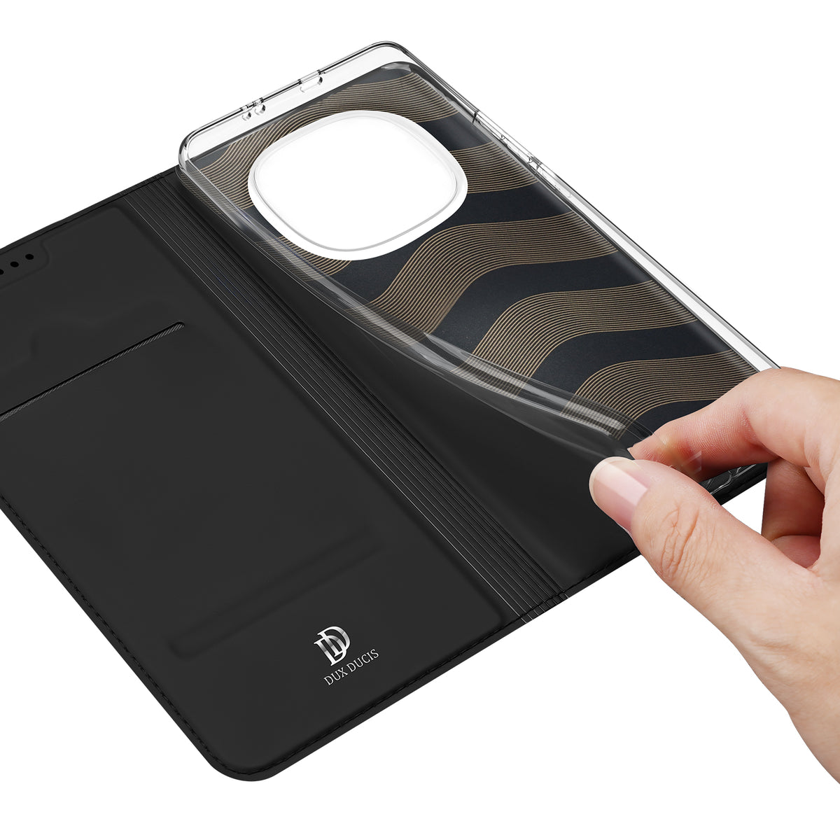 DUX DUCIS For Xiaomi Poco M8 5G / Redmi Note 15 5G (Global) / 15 4G (Global) Case  Skin Pro Series Leather Stand Cover Card Holder