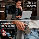 CASEME For iPhone 14 Pro Max Magnetic Case ME80 Series Leather PC TPU Phone Cover with Detachable Wallet