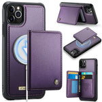CASEME For iPhone 11 Pro Max Magnetic Case  ME80 Series Leather PC TPU Phone Cover with Detachable Wallet