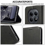 LC.IMEEKE Wallet Case for Xiaomi Poco M8 5G / Redmi Note 15 5G (Global) / 15 4G (Global) Calf Texture Leather Phone Cover