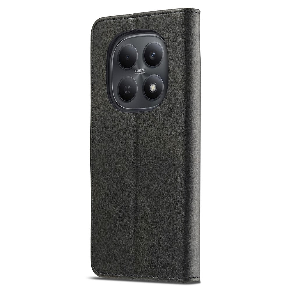 LC.IMEEKE For Xiaomi Redmi Note 15 Pro 4G (Global) Case Wallet Calf Texture Leather Phone Cover